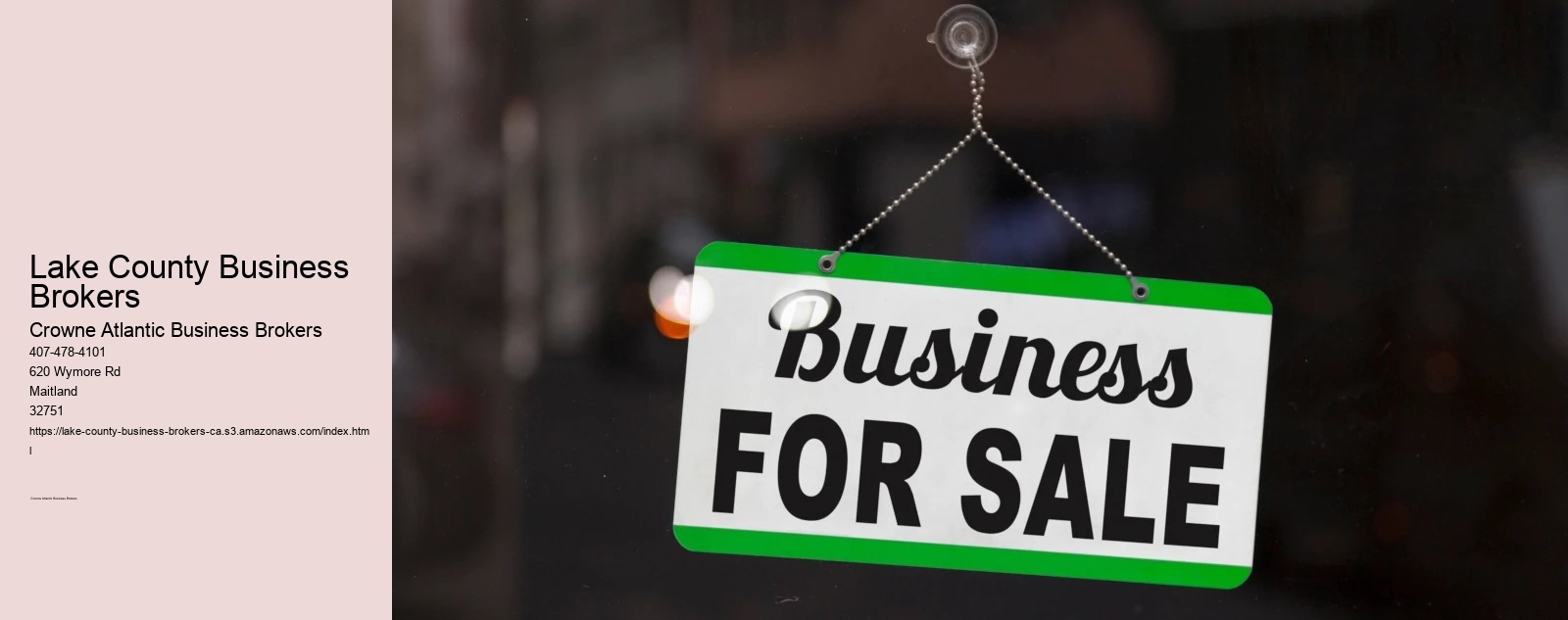 Lake County Business Brokers